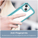 Apple iPhone 14 Soft TPU Bumper Case [Clear Blue]