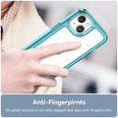 Apple iPhone 14 Soft TPU Bumper Case [Clear Blue]