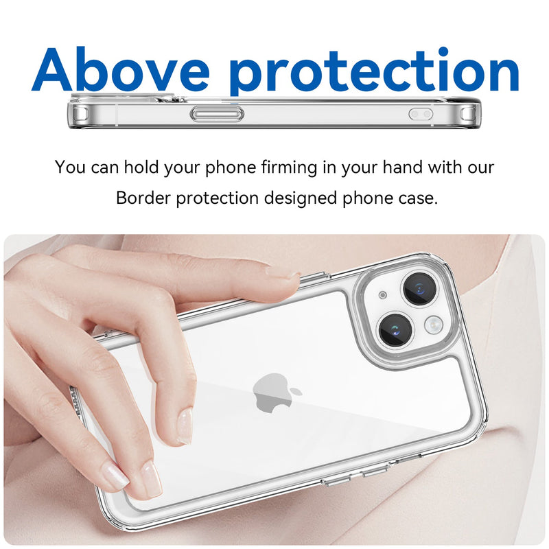 Apple iPhone 14 Soft TPU Bumper Case [Clear]