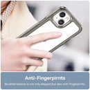 Apple iPhone 14 Soft TPU Bumper Case [Clear Grey]