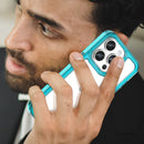 Apple iPhone 14 Pro Max Soft TPU Bumper Case [Clear Blue]