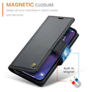 iPhone 15 CaseMe 023 Wallet Flip Cover RFID Protection Card