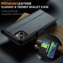 iPhone 15 CaseMe 023 Wallet Flip Cover RFID Protection Card
