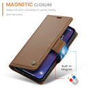 iPhone 15 CaseMe 023 Wallet Flip Cover RFID Protection Card
