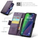 iPhone 15 CaseMe 023 Wallet Flip Cover RFID Protection Card