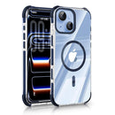 iPhone 15 CrystalGuard MagSafe Clear Shockproof Bumper Case