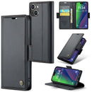 iPhone 15 Plus CaseMe 023 Wallet Flip Cover RFID Protection