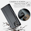 iPhone 15 Plus CaseMe 023 Wallet Flip Cover RFID Protection