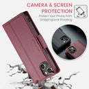 iPhone 15 Plus CaseMe 023 Wallet Flip Cover RFID Protection