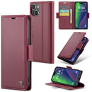 iPhone 15 Plus CaseMe 023 Wallet Flip Cover RFID Protection