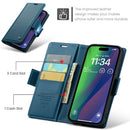iPhone 15 Plus CaseMe 023 Wallet Flip Cover RFID Protection