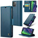 iPhone 15 Plus CaseMe 023 Wallet Flip Cover RFID Protection