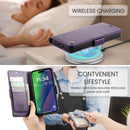 iPhone 15 Plus CaseMe 023 Wallet Flip Cover RFID Protection