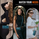 iPhone 15 Crossbody Case with Strap, Card Slots & Zipper Pocket [Teal]