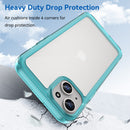 Apple iPhone 15 Plus Soft TPU Bumper Case [Clear Blue]