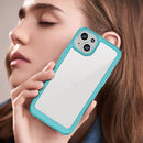 Apple iPhone 15 Plus Soft TPU Bumper Case [Clear Blue]