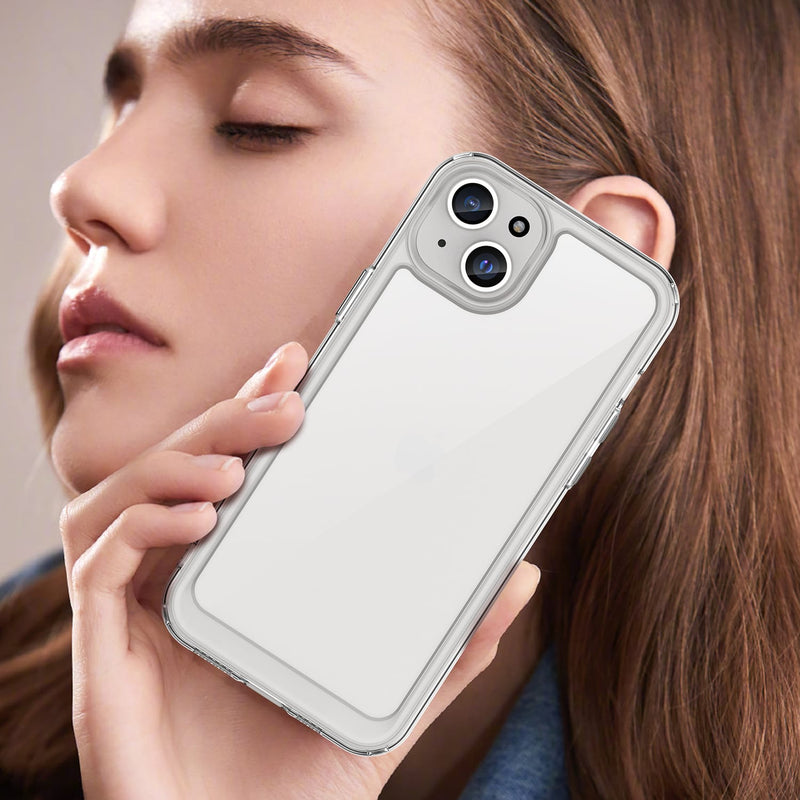 Apple iPhone 15 Plus Soft TPU Bumper Case [Clear]