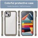 Apple iPhone 15 Plus Soft TPU Bumper Case [Clear Grey]