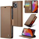 iPhone 15 Pro CaseMe 023 Wallet Flip Cover RFID Protection