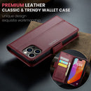 iPhone 15 Pro CaseMe 023 Wallet Flip Cover RFID Protection