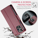 iPhone 15 Pro CaseMe 023 Wallet Flip Cover RFID Protection