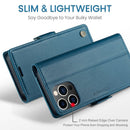 iPhone 15 Pro CaseMe 023 Wallet Flip Cover RFID Protection