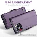 iPhone 15 Pro CaseMe 023 Wallet Flip Cover RFID Protection