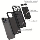 iPhone 15 Pro Max Heavy Duty Shockproof case With Card
