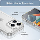 Apple iPhone 15 Pro Soft TPU Bumper Case [Clear]