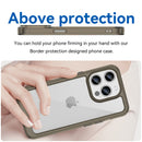 Apple iPhone 15 Pro Soft TPU Bumper Case [Clear Grey]