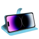 iPhone 15 PU Wallet Case [LightBlue] 7
