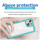 Apple iPhone 15 Soft TPU Bumper Case [Clear Blue]