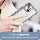 Apple iPhone 15 Soft TPU Bumper Case [Clear Grey]