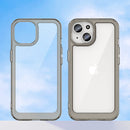 Apple iPhone 15 Soft TPU Bumper Case [Clear Grey]
