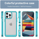 Apple iPhone 15 Pro Max Soft TPU Bumper Case [Clear Blue]