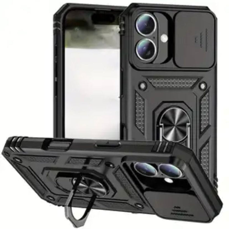 iPhone 16 (6.1”) Case (available in black navy & red) Black