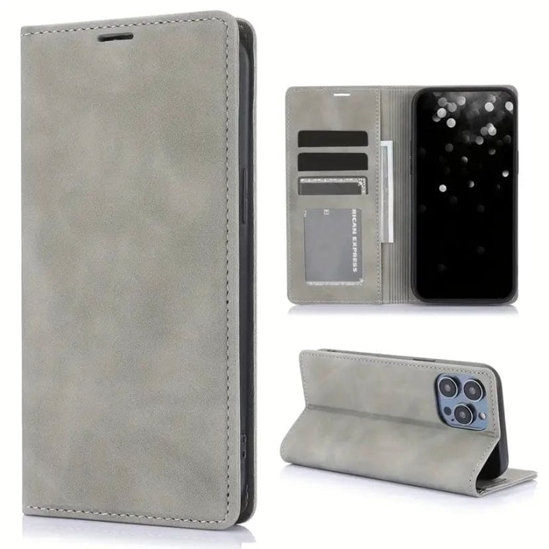 iPhone 16 (6.1”) Flip Case (3 colours available) Grey Phone
