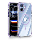 iPhone 16 CrystalGuard MagSafe Clear Shockproof Bumper Case