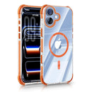 iPhone 16 CrystalGuard MagSafe Clear Shockproof Bumper Case