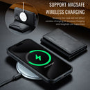 iPhone 16 DG.Ming MagSafe Wallet Case (Black) 5