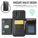 iPhone 16 DG.Ming MagSafe Wallet Case (Black) 8