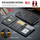 iPhone 16 DG.Ming MagSafe Wallet Case (Black) 6
