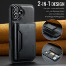 iPhone 16 DG.Ming MagSafe Wallet Case (Black) 3