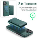 iPhone 16 DG.Ming MagSafe Wallet Case (Green) 7