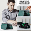 iPhone 16 DG.Ming MagSafe Wallet Case (Green) 9