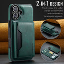iPhone 16 DG.Ming MagSafe Wallet Case (Green) 3