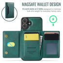iPhone 16 DG.Ming MagSafe Wallet Case (Green) 8