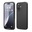 iPhone 16 Plus (6.7”) Silicone Case (Black) - Phone cases
