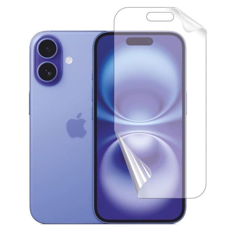 iPhone 16 Plus (6.7”) Hydrogel Screen Protectors (Pack
