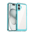 Apple iPhone 16 Plus Soft TPU Bumper Case [Clear Blue]